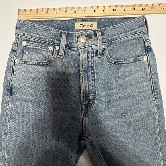 Sz 24 Madewell The Perfect Vintage Straight Jean in Kingsbury Wash - Picture 7 of 11